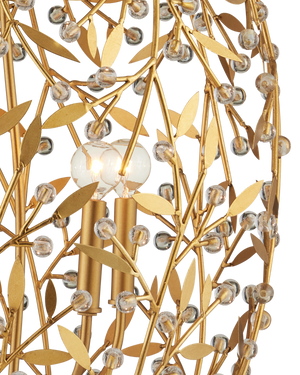 Secret Garden Gold Chandelier