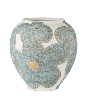 Bloom Blue & Ivory Vase