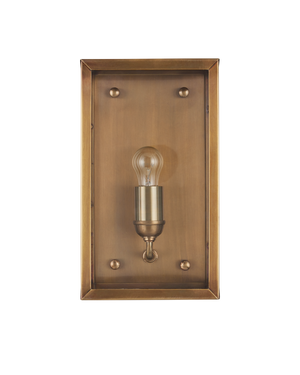 Royster Brass Outdoor Wall Sconce