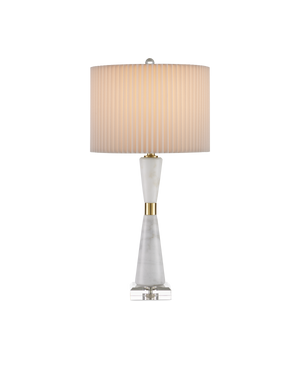 Edelmar White Table Lamp