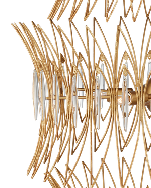 Marquise Large Gold Chandelier