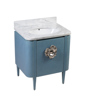 Briallen 30" Blue Vanity with Oval Undermount Sink