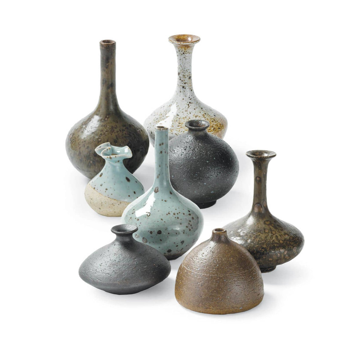 Porcelain Bud Vases (Set of 8)