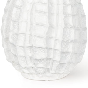 Caspian Ceramic Vase (White)