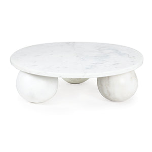 Marlow Marble Plate Large (White)