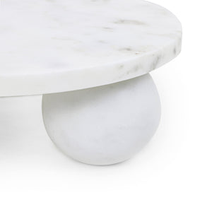 Marlow Marble Plate Small (White)