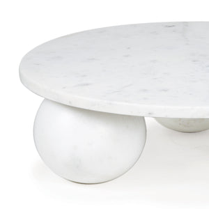 Marlow Marble Plate Small (White)
