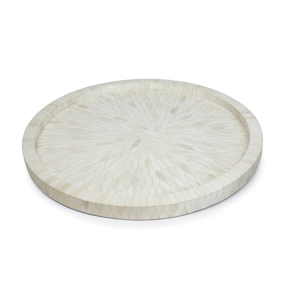 Jullian Bone Tray Small (White)