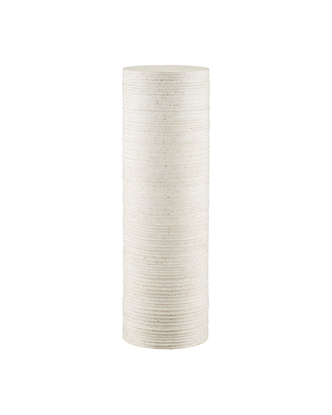 Cresta Large Ivory Terrazzo Pedestal
