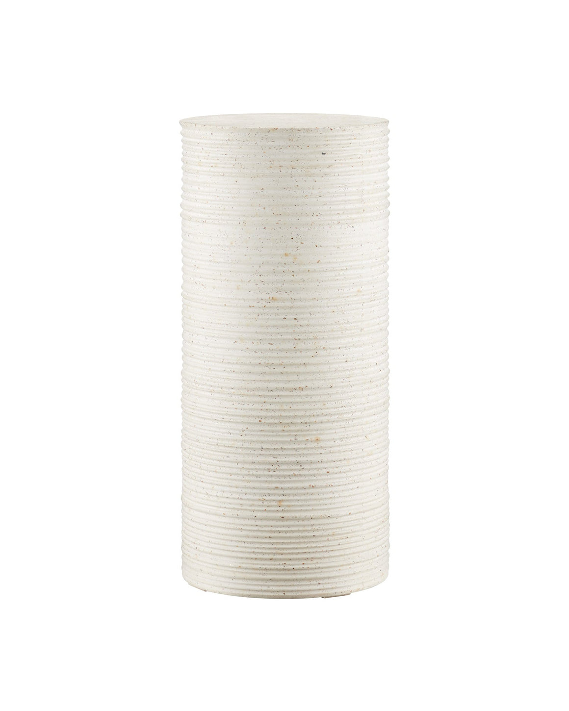 Cresta Medium Ivory Terrazzo Pedestal