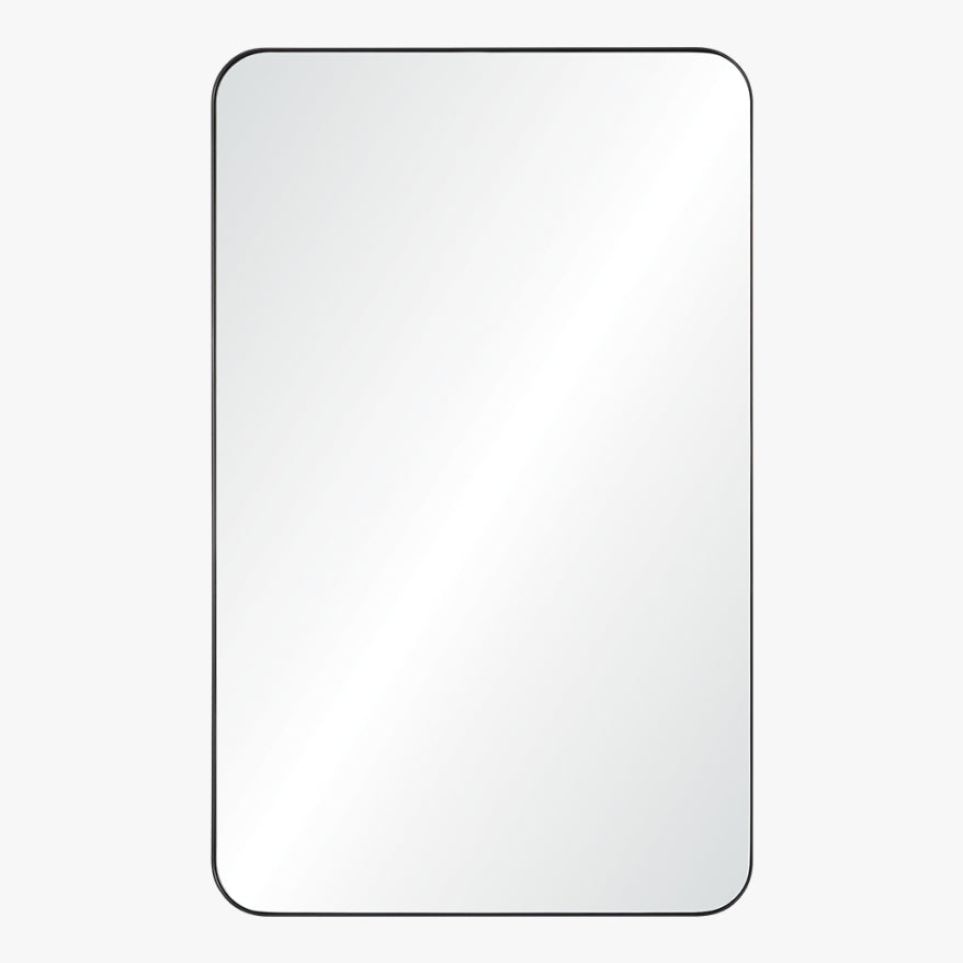 Bronze Rounded Clean Line Mirror