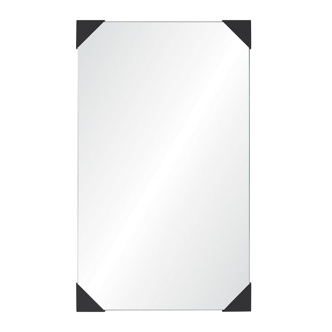 Black Nickel Rectangle Mirror