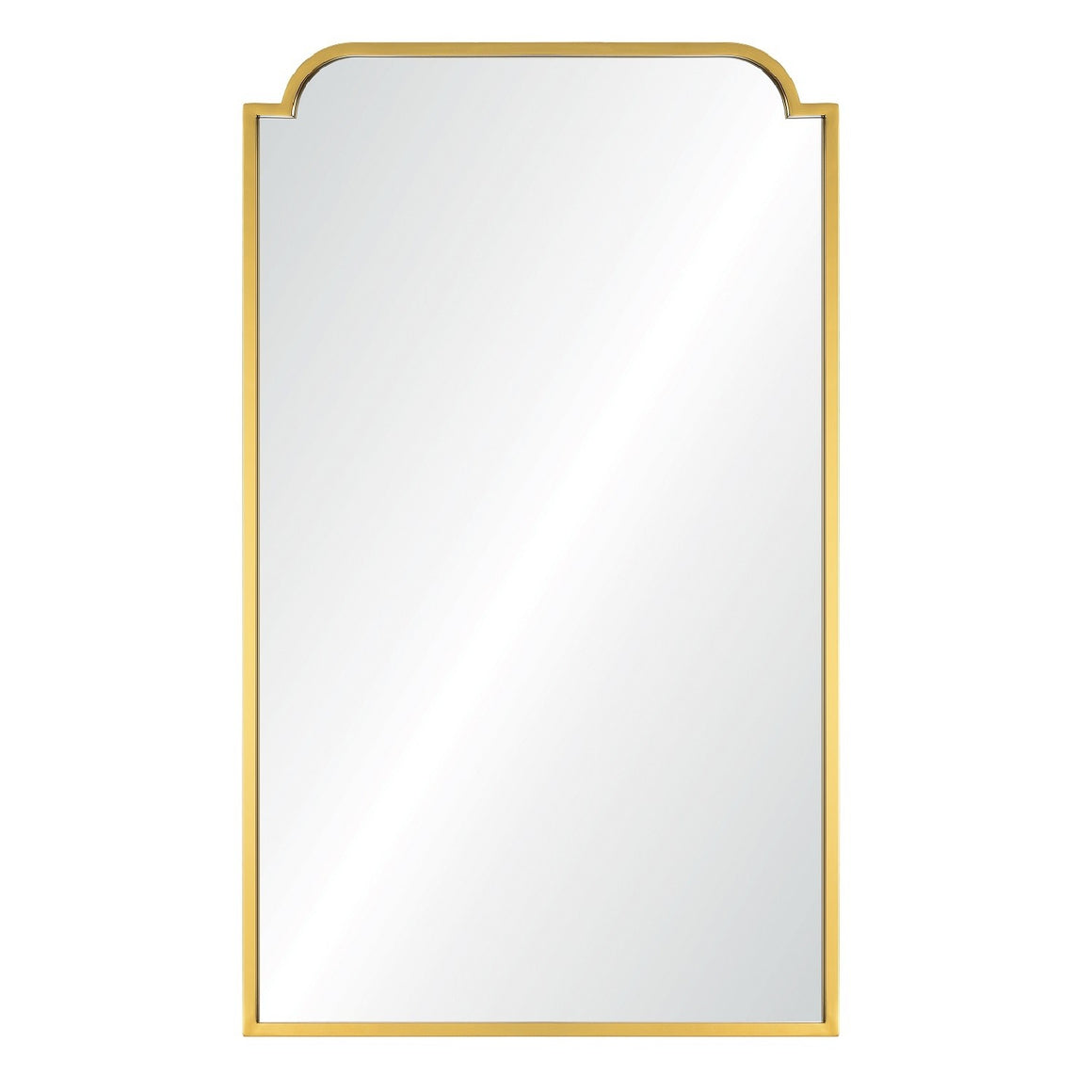 Burnished Brass Stainless Steel Mirror