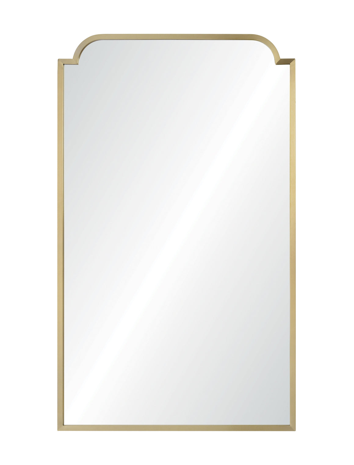 Satin Brass Hand Welded Stainless Steel Mirror