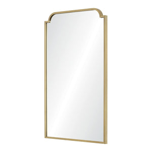 Satin Brass Hand Welded Stainless Steel Mirror