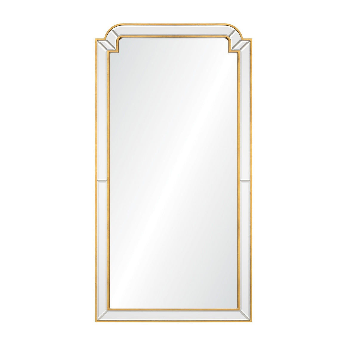 Gold Leaf Hand Carved Mirror