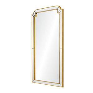 Gold Leaf Hand Carved Mirror