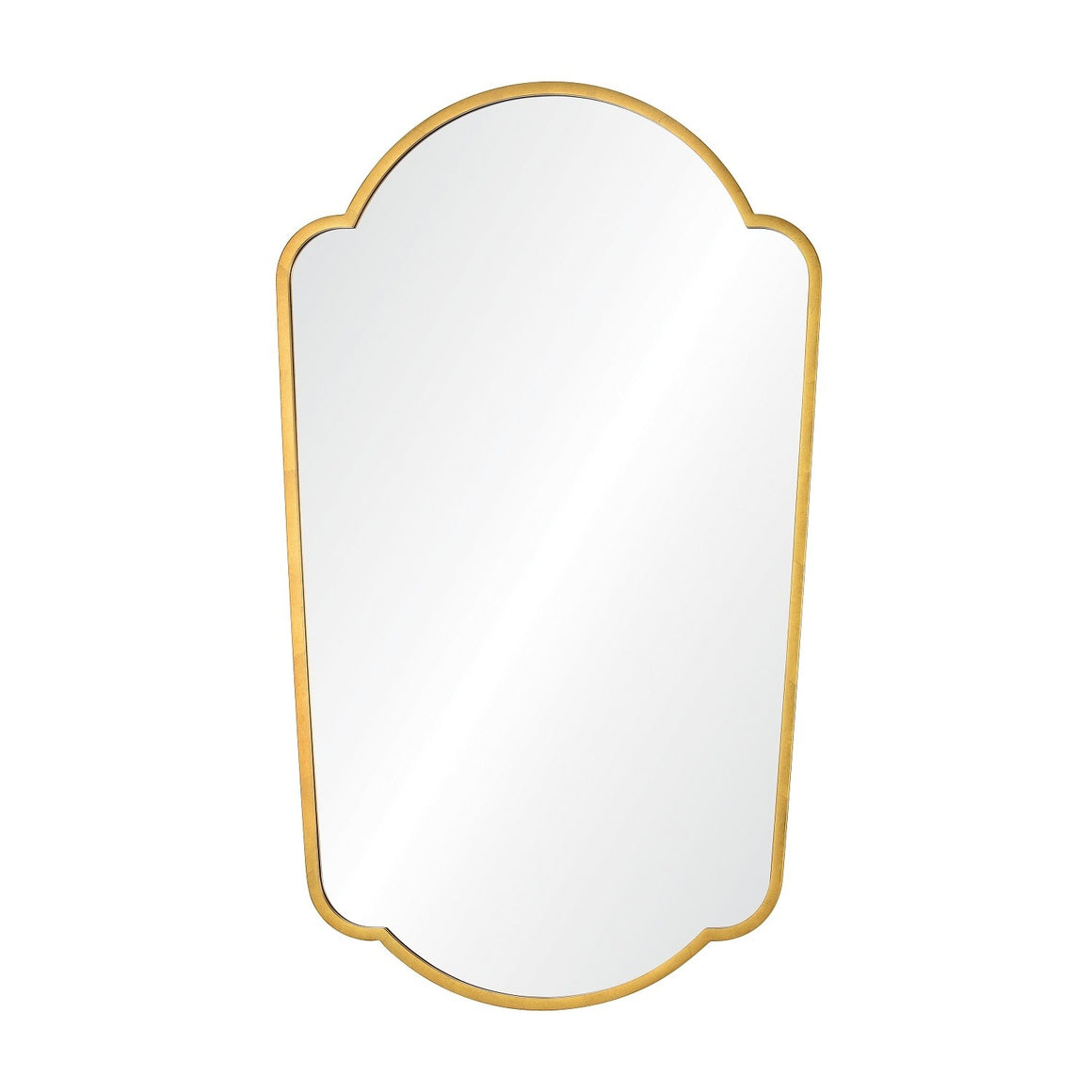 Distressed Gold Leaf Hand Welded Mirror