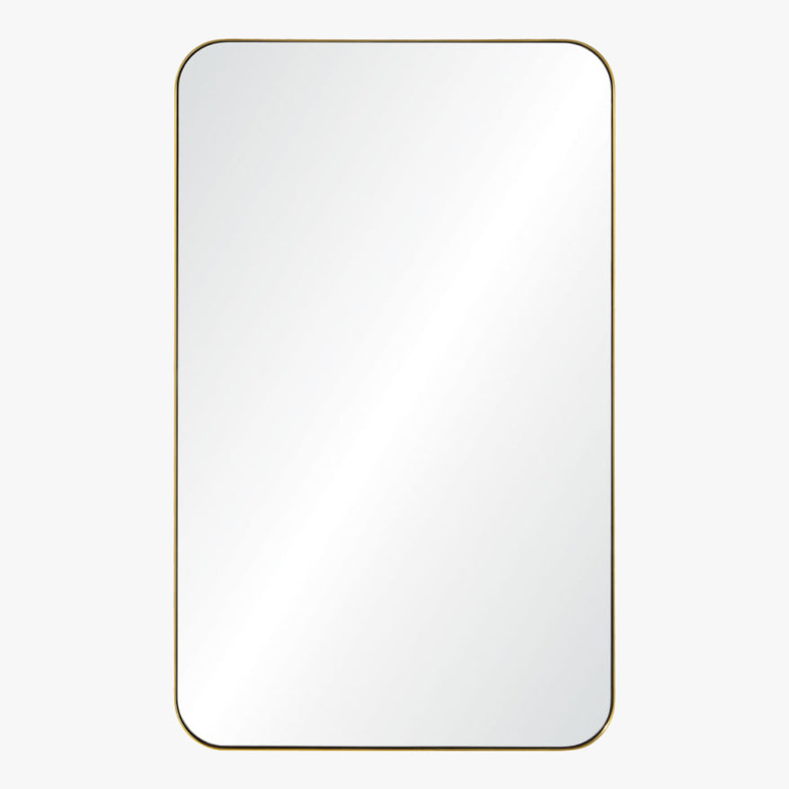 Brushed Brass Mirror