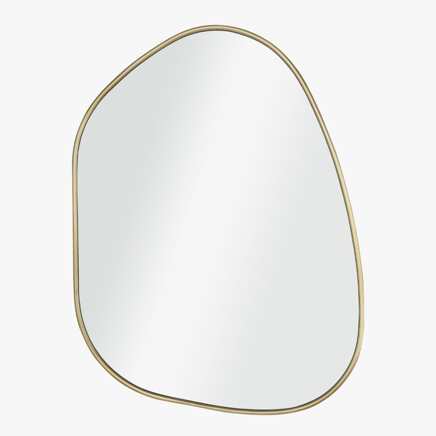 Lacquered Brass Mirror