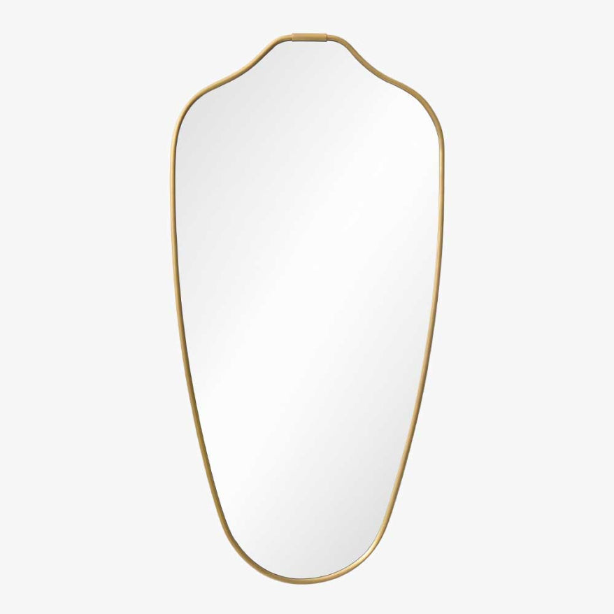 Lacquered Brass Mirror
