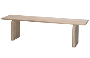 Arc Bench - Natural Brown