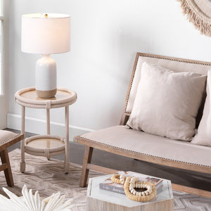 Delta Cotton Rope Side Table