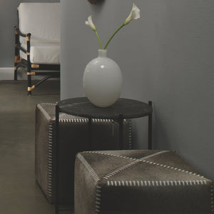 Domain Iron Side Table, Black