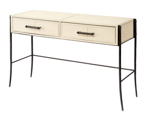 Nevado Leather Console Table