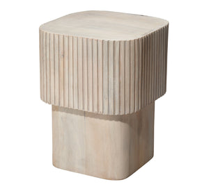 Notch Square Table - Natural