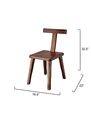 Parlor Chair - Brown