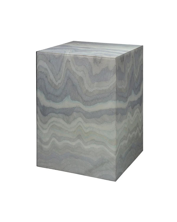 Peak Side Table, Pale Blue