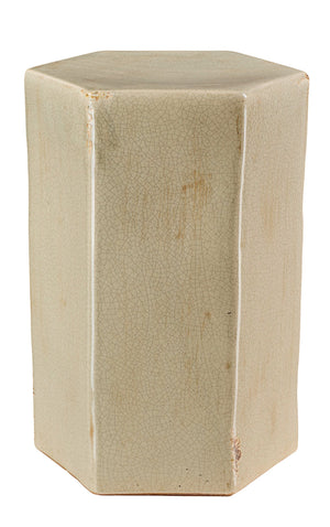 Porto Ceramic Indoor/Outdoor Side Table-Large, Pistachio