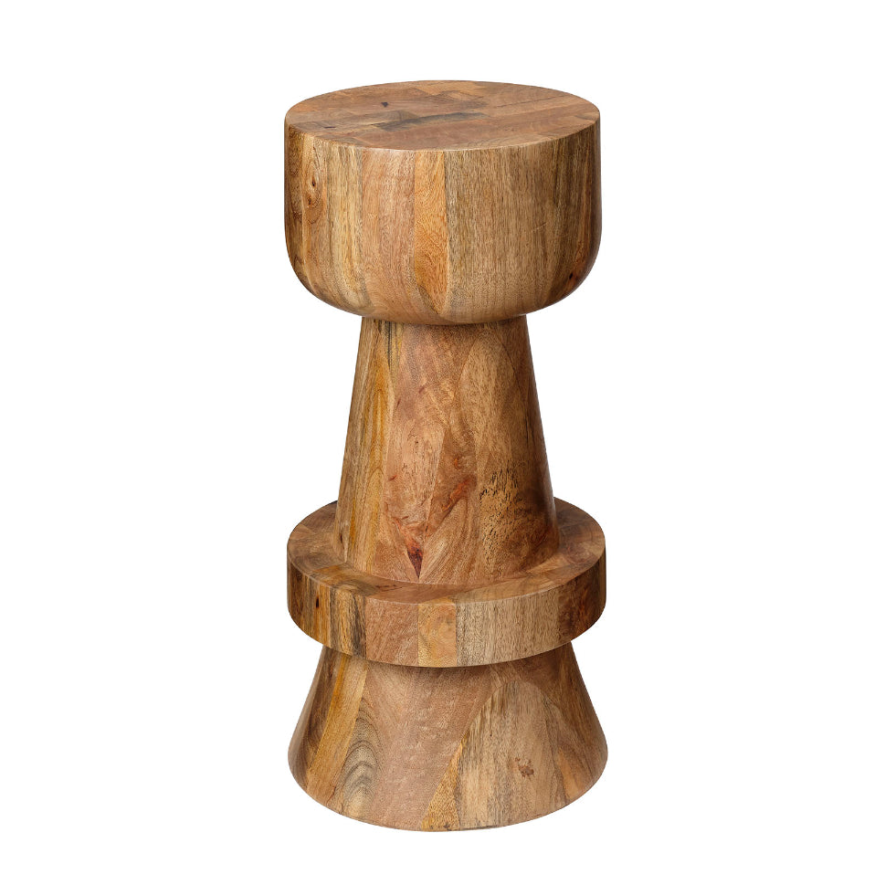 Rook Mango Wood Counter Stool