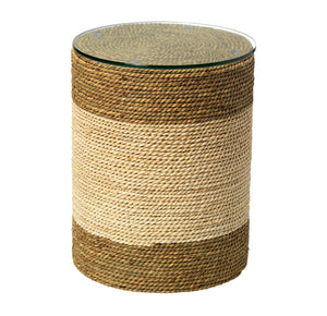 Saint Bart's Seagrass Side Table