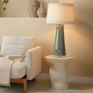 Sculpt Side Table - White