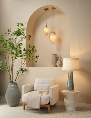 Sculpt Side Table - White