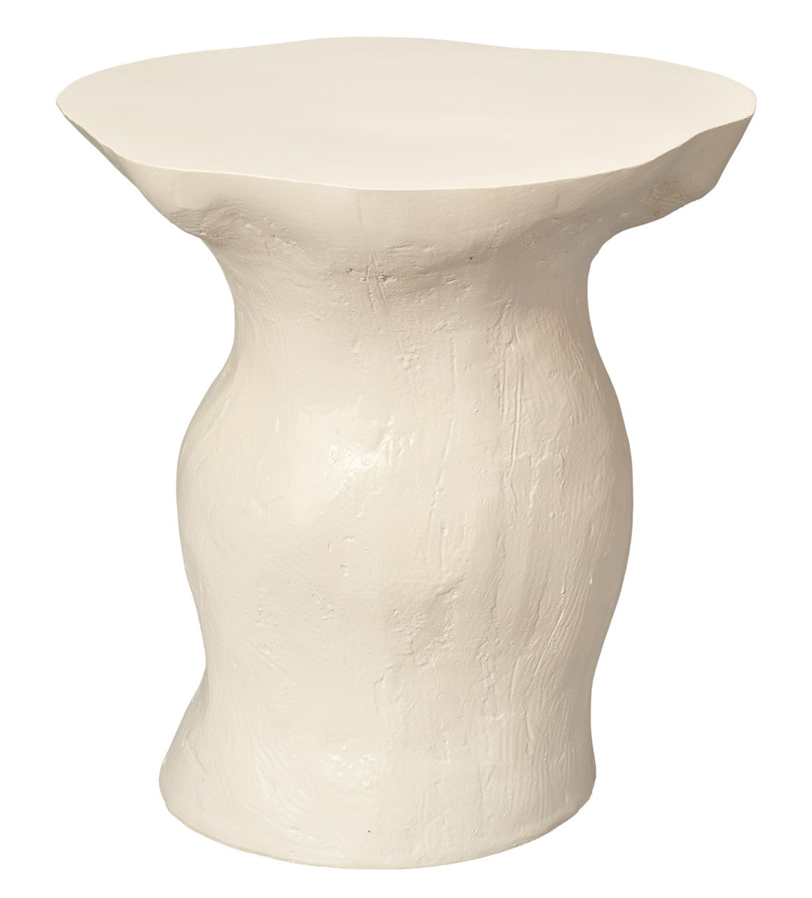 Sculpt Side Table - White