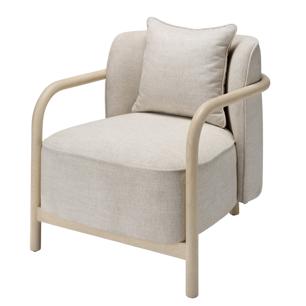 Tether Lounge Chair, Pale Oak