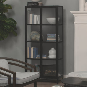 Union Tall Curio Iron Cabinet