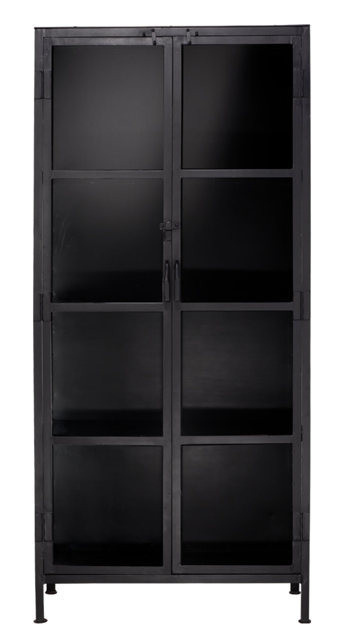 Union Tall Curio Iron Cabinet