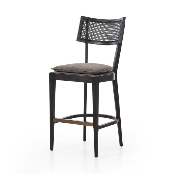 Britt Stool-Savile Charcoal-Bar