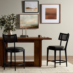 Britt Stool-Savile Charcoal-Counter
