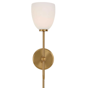 Uttermost Trophy 1 Light Brass Sconce