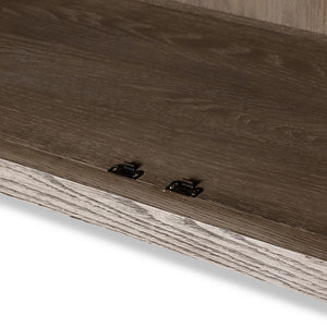 Tolle Cabinet-Rustic White Solid