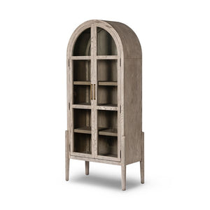 Tolle Cabinet-Rustic White Solid