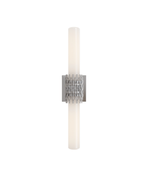 Brietta Nickel Bath Wall Sconce