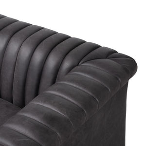 Watson Swivel Chair-Palermo Black