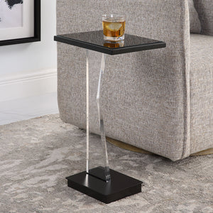 Uttermost Angle Contemporary Accent Table
