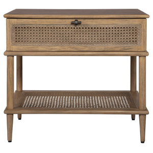 Uttermost Coast Tattan Cane Side Table